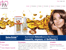 Tablet Screenshot of parfumerie-africa.com